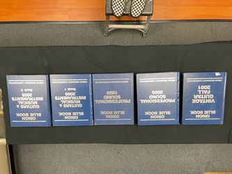 Orion Blue Book Set