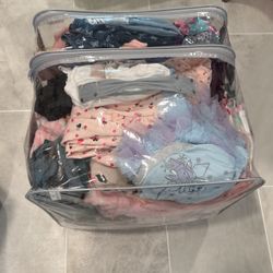 A Ton of Baby Girl Clothes From 0-3