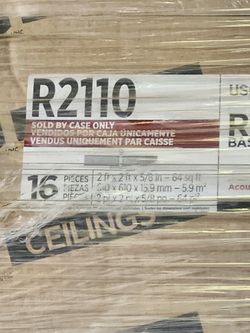 R2110 Ceiling Tiles (24"x24") 16 Per Case