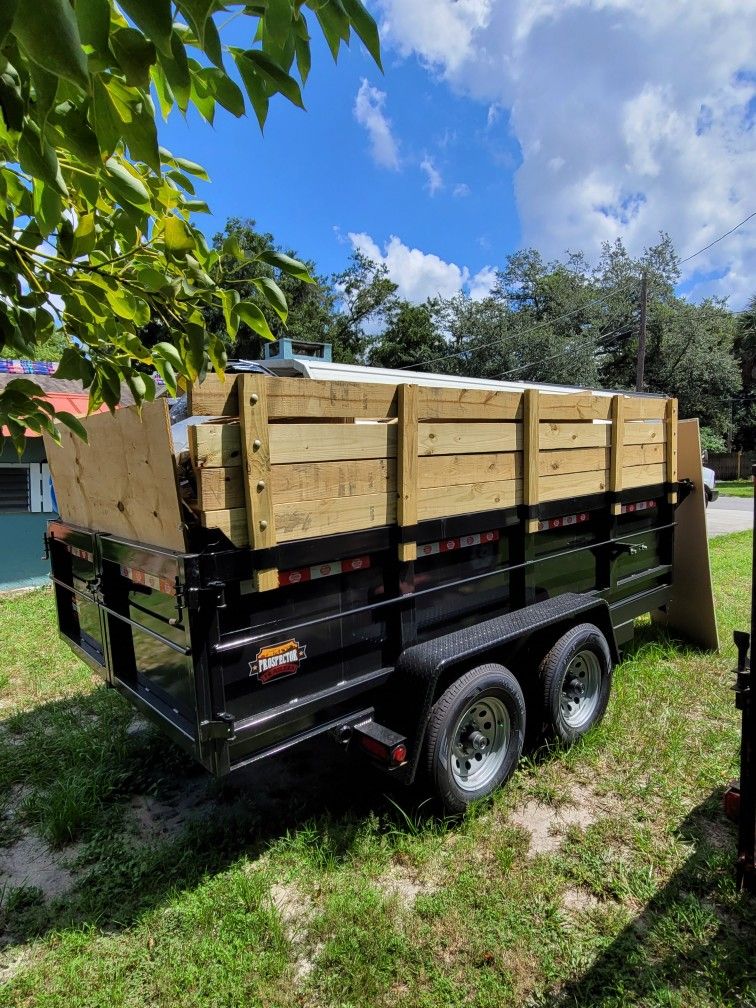dump trailer rent