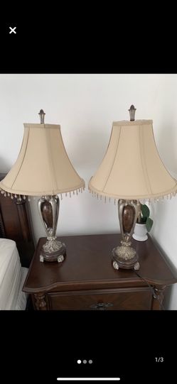 2 lamps excellent condition