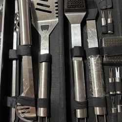 Stainless Steel BBQ Grill Set