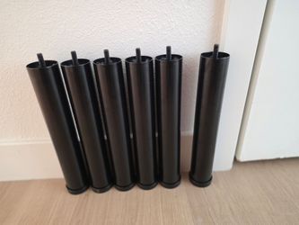 13" or 12" mechanical adjustable bed base legs steel, new
