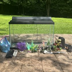 Fish Tank And Accessories