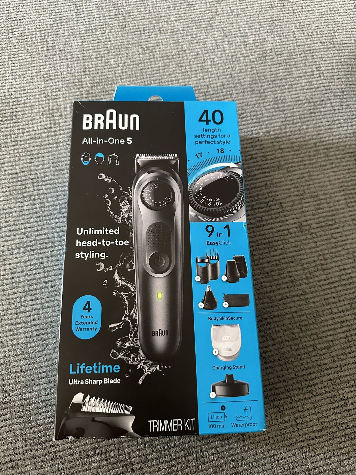 Braun Trimmer