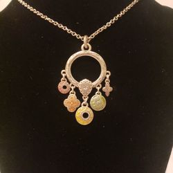 Brighton Trinidad Colorful Pendant Necklace 18"+2" Extender F10 