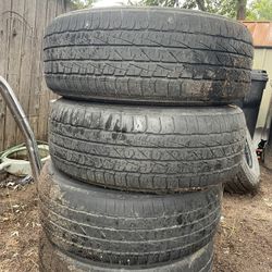 Rims and Tires Toyota 