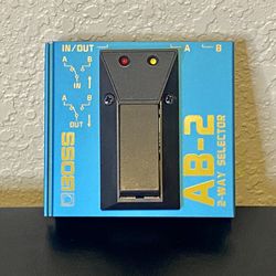 BOSS AB-2 [BRAND NEW] 2-Way Selector Switch