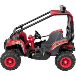 New Power Wheels 12V Baja Trailster Powered Ride-On Speed of 5 Mph - Red/Black