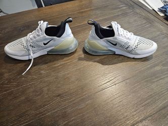 Nike Air Max 270 White Black Sneakers