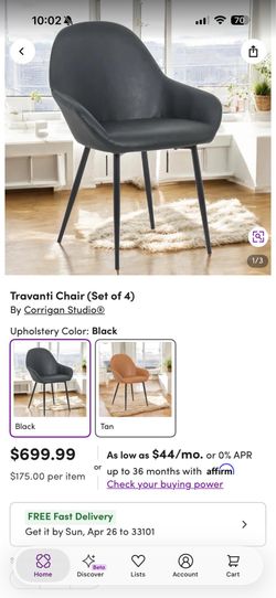 Dining chair almost new