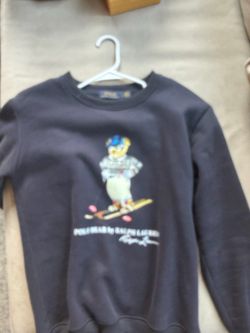 Ralph Lauren bear sweater size L