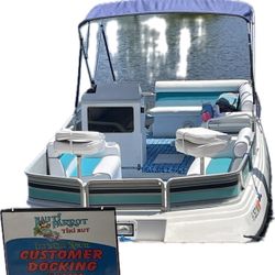 1992 Harris flotedeck 175 HP Yamaha V6