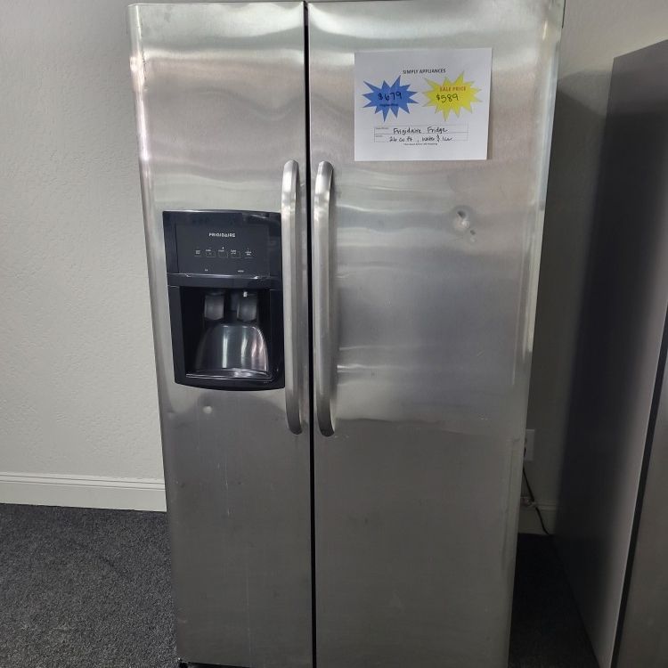 🌹 Spring Sale! Frigidaire Stainless Refrigerator  - Warranty Included 