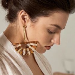 Cult Gaia Statement Earrings – New in Box