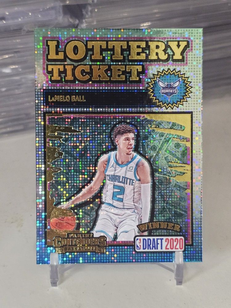 Lamelo ball lottery ticket rookie hornets