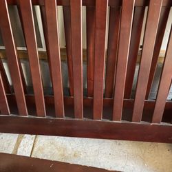 Full Size bed Frame (100% Wood)