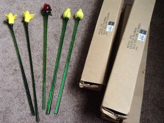 Crystal Flowers made by Mikasa