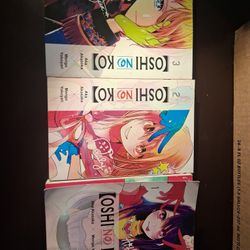 Oshi No Ko manga Vol 1-3