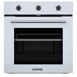 24 Inch Single Wall Oven, 2.5 Cu.ft. Built-in Electric Oven with 4 Cooking Functions, 3000W Power, Mechanical Knob Control, Low-e Glass Door, Cooling 