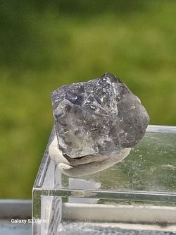 🎸 #81 FLUORITE w/ GALENA – PURPLE RAIN POCKET ENGLAND – 20mm GEM – CLE LOCAL PICKUP 🎸