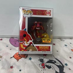 Funko Pop Disney - Mushu 630 Diamond Hot Topic Exclusive 