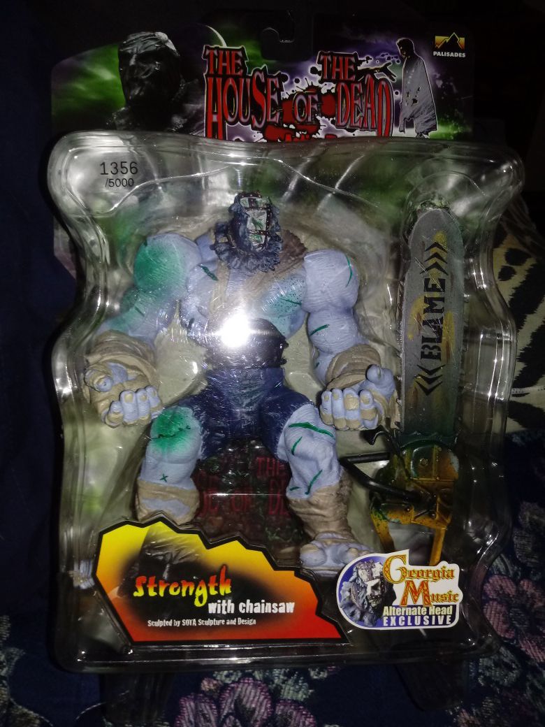The house of the dead strength figure on card