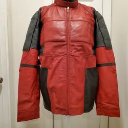 This is brand new lambskin leather jacket. Size L-XL. 