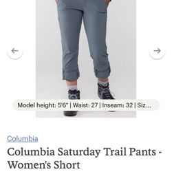 Columbia Women’s Saturday Trail Pants Short