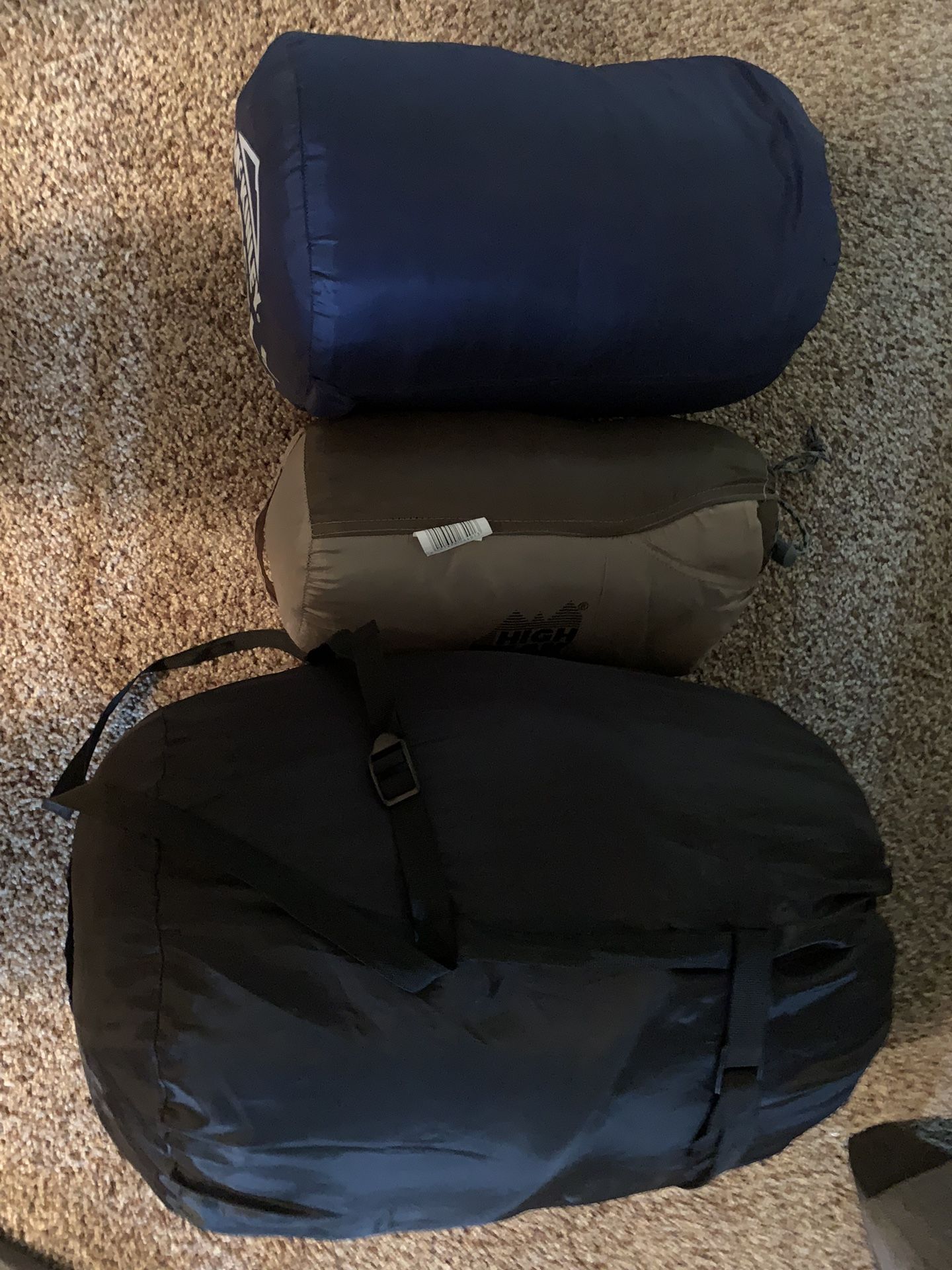 3x Low Temperature, Sleeping Bags