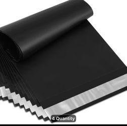 Black Poly Mailers 10x13in 100pcs