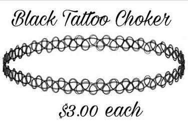 Black Tattoo Choker