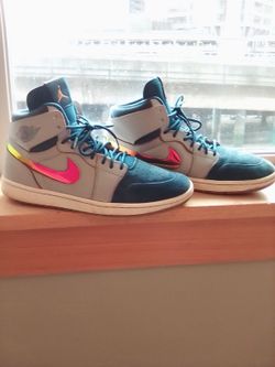 Jordan 1 retro dunk from above