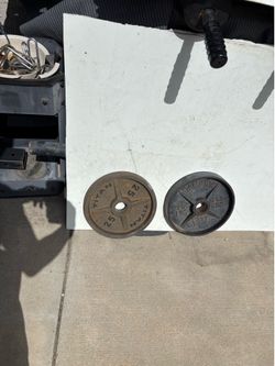 Olimpic weights 2x25.View the comment below.