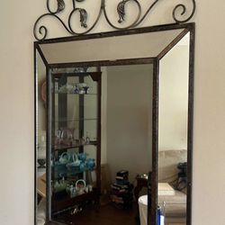 Beveled Edge With Metal Mirror