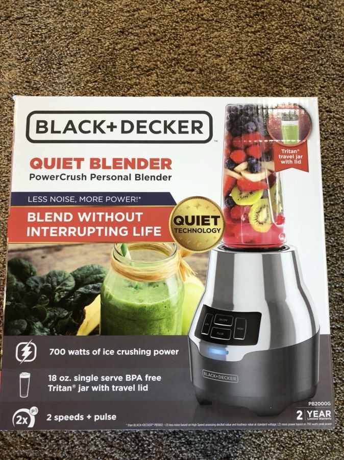 The Quiet Blender By Black & Decker - Is It Quiet & Can You Blend Without  Interrupting Life? 