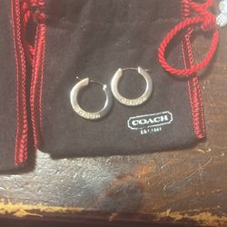 Coach and pandora earings , bracelet