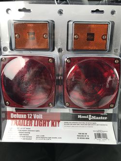 Haul Master Deluxe 12 volt trailer light kit