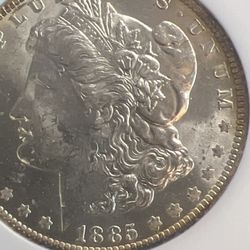 1885-o Morgan Silver Dollar 
