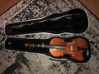 3/4 size violin and bow + case