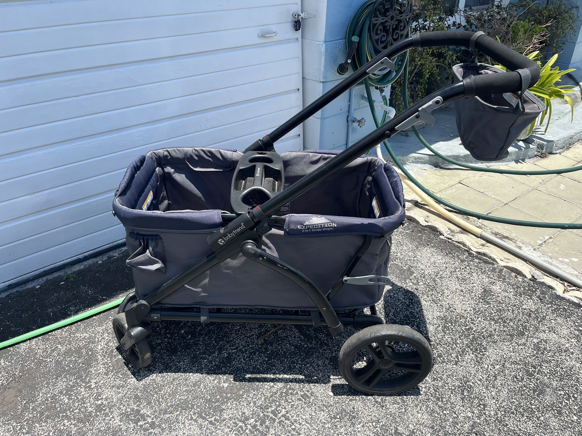 Baby Trend Expedition 2-in-1 Stroller Wagon PLUS, Ultra Grey