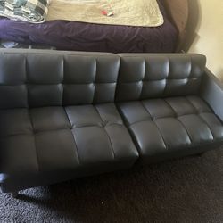 Mopio Aaron  76.8” Cloud Gray Futon