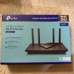 Tp-Link Wifi Router AX1800