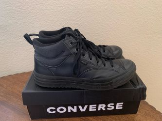 Mens All Black Converse size 10.5