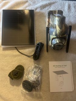 4G hunting and trail solar panel camera 4G hunting and trail solar panel camera
