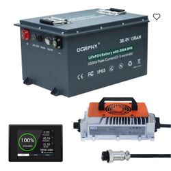 OGRPHY 36V150AH Lithium Golf Cart Battery Conversion Kit