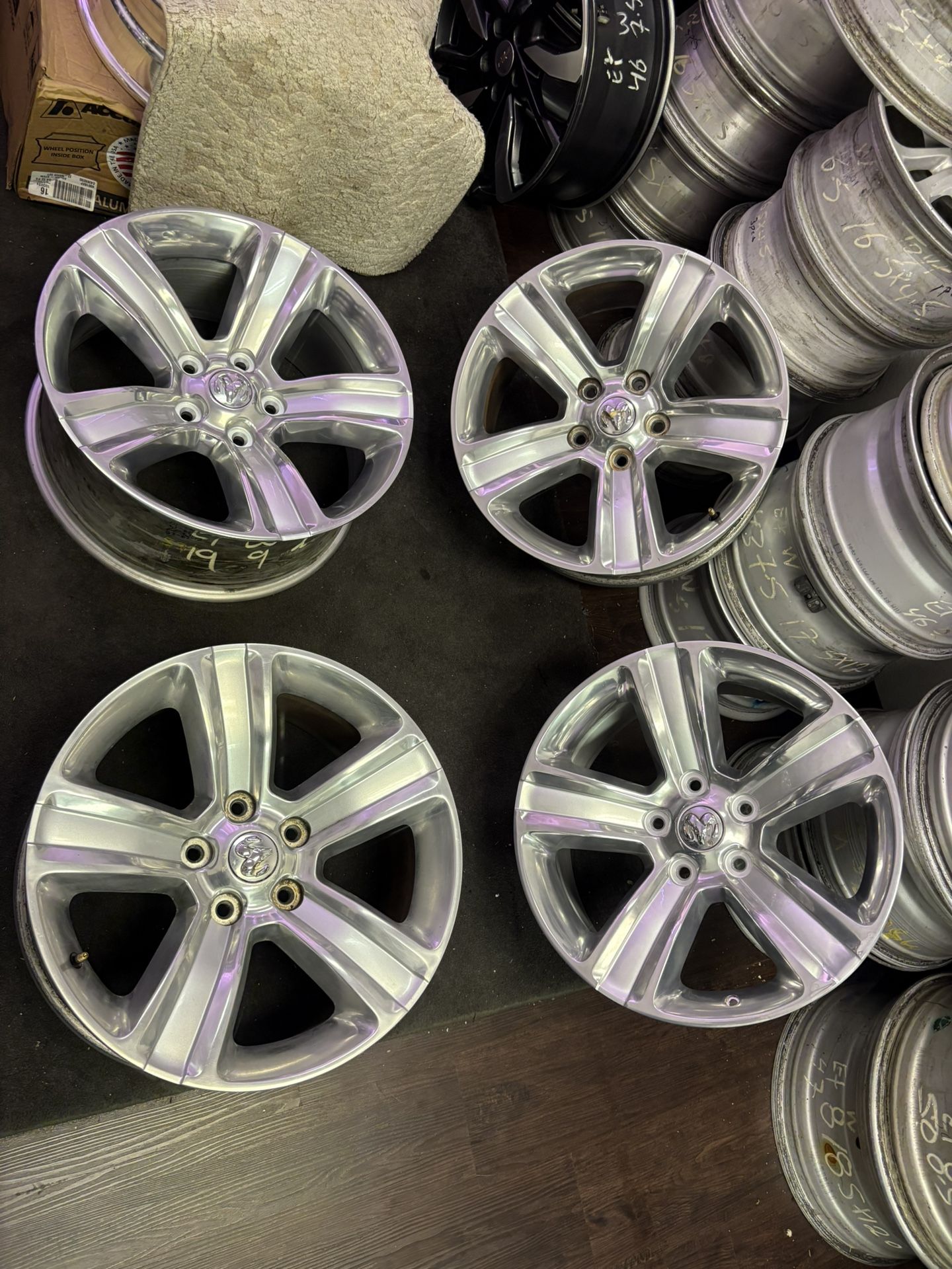Dodge Ram Durango Dakota Rims Wheels 20 Inch Factory 5 Lugs Bolt ...