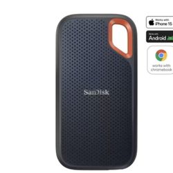 Brand New- SanDisk Extreme® Portable SSD - 2TB