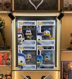 Kingdom Hearts Funko Pop Lot Goofy Donald Hot Topic Monster's Inc Figures