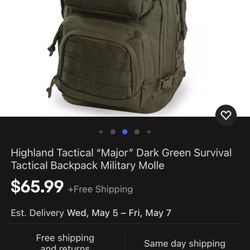Tactica Backpack